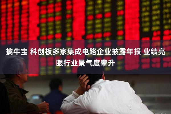 擒牛宝 科创板多家集成电路企业披露年报 业绩亮眼行业景气度攀升